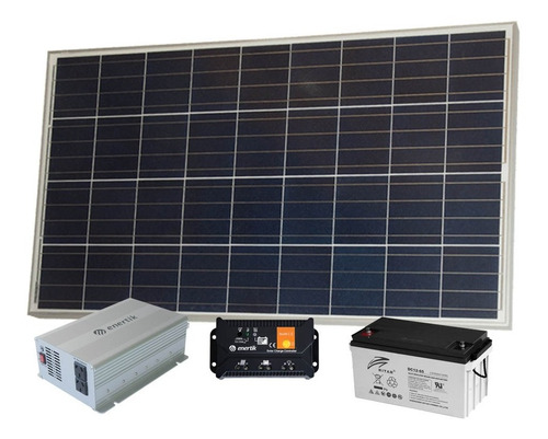 Kit Panel Solar 1000w Motorhome Emergencia Enertik