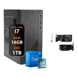 Computador Intel Core I7 Ssd 1tb 16gb Ram 500w Video 2gb 