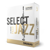 Cañas Sax Soprano Daddario Select Jazz - Filed