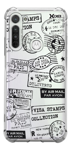 Case Carimbos De Viagem - Motorola: G5s