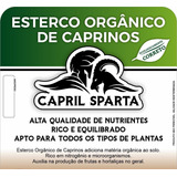 Esterco Adubo Orgânico De Caprinos Cabra Bode Cabrito 10 Kg