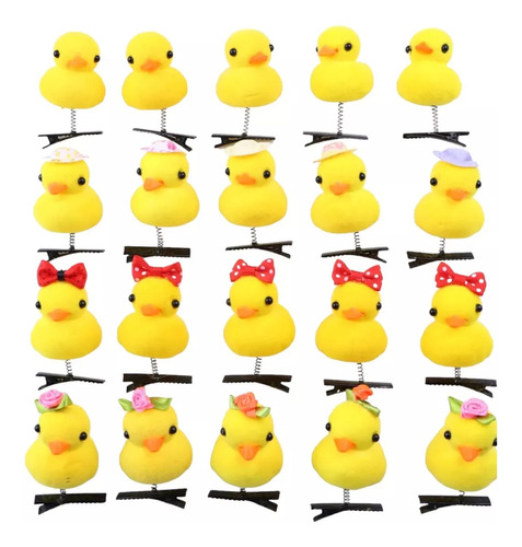 200  Patitos Pollitos Cabello Niña Horquilla Pinza Kawaii  