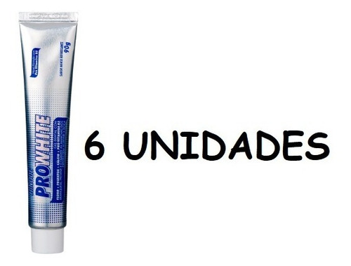 Gel Dental Pro White 90g Hinode Kit Com 6 Unidades