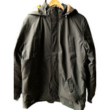 Campera Parka This Is Bp Guindo Hombre Importada Impermeable