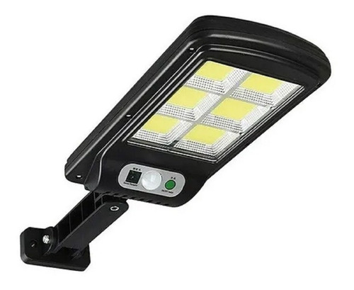 Mini Reflector Led Con Panel Solar Y Sensor De Movimiento