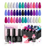 20 Esmaltes De Uñas De Gel Coleccion Midnight Euphoria 7.5m