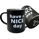 Moontree Have A Nice Day Taza De Viaje Divertida Novedad Taz