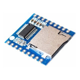 Módulo Leitor Cartão Mp3 Serial Rs232 Ttl Xy-v17b P/ Arduino