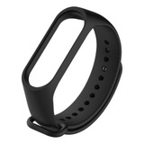 Pulseira De Silicone Pino De Metal Para Xiaomi Mi Band 3 E 4