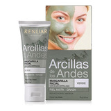 Mascarilla Facial Renuar Arcillas De Los Andes Verde X 70 Gr