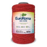 Euroroma Colorido N. 6 - 1,800 Kg - 1830 M / Vermelho