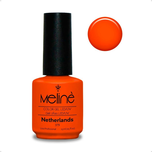 Esmalte Meline Nuevos Colores Gel Uv/led Semip. X 15 Ml