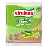 Esponja Virulana Antibacterial De Fibrasnaturales Pack X 3