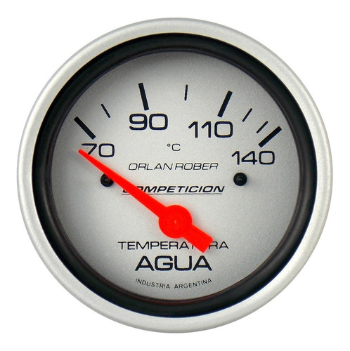 Reloj Temperatura De Agua Competicion 60mm Orlan Rober 12v