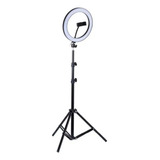 Aro De Luzled Selfie Tripode Luz Fria Calida Neutral 26cm 2m