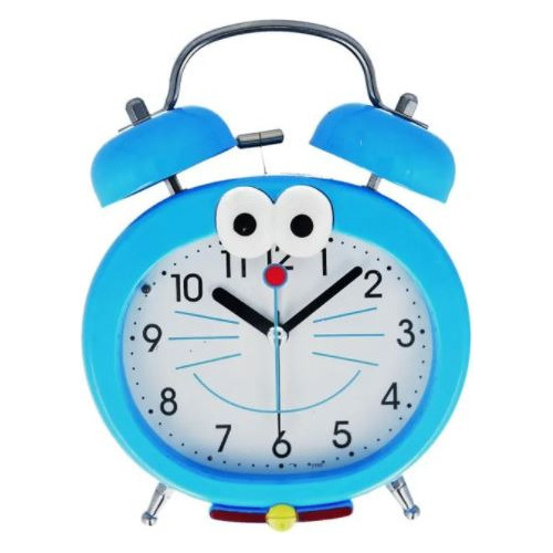 Reloj Despertador Campana De Gato Para Niño Con Alarma Y Luz