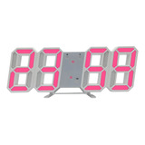 Reloj Digital Led P Deco De Pared, Modo Nocturno Brillante,