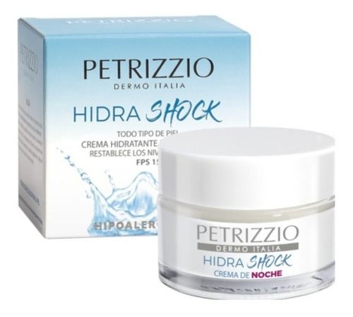 Crema Hidratante Hidrashock Noche Petrizzio 50 Grs