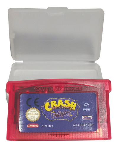 Cartucho Fita Crash Bandicoot Fusion P/ Game Boy Advance Gba