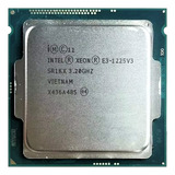 Processador Intel Xeon E3-1225 V3 3.20 A 3.60g 1150 C/ Vídeo