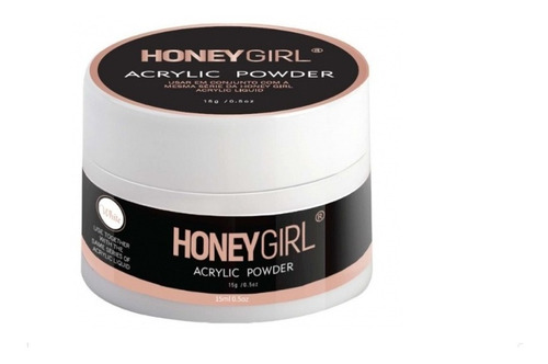 Un Polvo Acrílico Para Uñas Honey Girl De 15g C/u