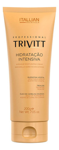 Máscara Hidratação Nutrição Trivitt Itallian Color Hairtech De 250ml 250g