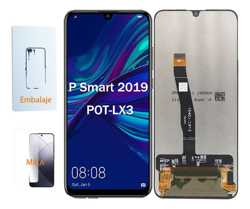 Pantalla Lcd Para Huawei P Smart 2019 Pot-lx3