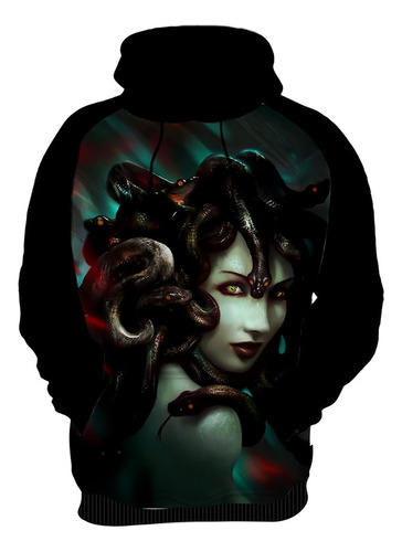 Blusa Moletom Medusa Mitologia Grega Cobra 7