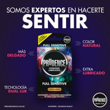 Condones De Látex Prudence Premium Full Sensitive 3pzs