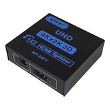 Splitter Hdmi 1x2 Kp-3471 Knup 4k Digital