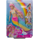 Barbie Dreamtopia Muñeca Modelo Sirena Arcoiris Magico
