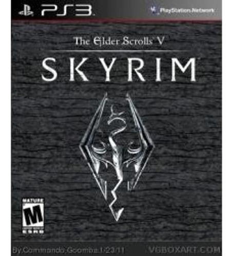 Jogo The Elder Scrolls V Skyrim Para Ps3 Playstation 3