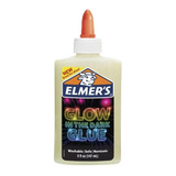 Cola Elmers Slime Glow In Dark Glue Brilha No Escuro 147ml