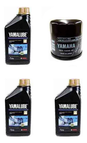 Kit De Servicio Yamalube Cambio De Aceite De Yamaha 60hp 4t