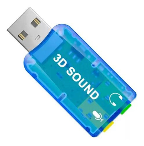 Adaptador Usb A Sonido Externo Para Computadoras