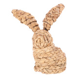 Conejo Para Decoración De Conejo De Pascua, Totora Tejida A