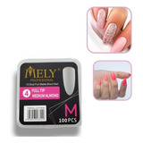 Tips Para Soft Gel Y Press On Nails Mely X100 Pcs 3 Tamaños