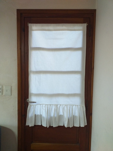 Cortina Para Puertas Y Ventanas De 60x1m De Tusor Con Volado