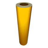 Vinilo Adhesivo Reflectivo Amarillo 60cm X 1 Mtr Americano