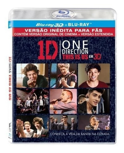 One Direction (2 Discos) This Is Us - Blu-ray 3d + Blu-ray