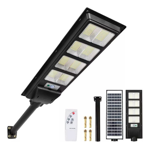 Lámpara Led Solar 200w 432 Led´s Romoto Alumbrado Publico