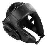 Casco Con Cara Abierta Venum Challenger, Color Negro/negro,