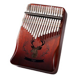 17 Teclas Piano Pulgar Instrumentos Mbira