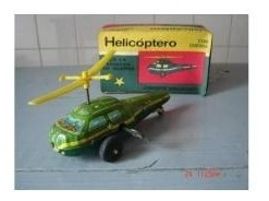 Helicoptero Chapa A Cuerda De La Armada Arg Vespa Caja Kxz