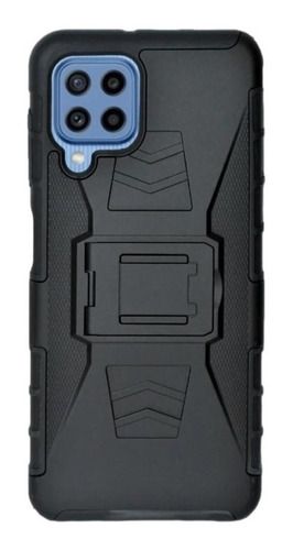 Funda Uso Rudo Con Clip + Mica Compatible Con Samsung