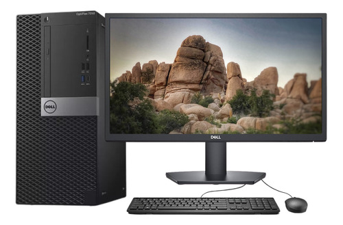 Cpu Dell Optiplex Twr I7 6ta 240gb Ssd 16gb Ram Lcd 22 Win10