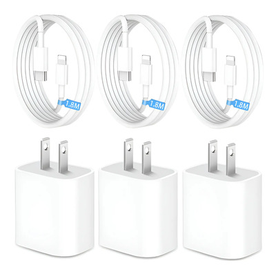 Cargador Para Iphone X 11 12 13 14 8 25w Original 3 Piezas | Meses sin interés