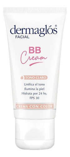 Dermaglós Facial Bb Cream Con Fps30 Hidratante Iluminadora