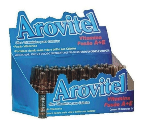 Arovitel Vitamina Capilar A+e 2ml Cx/ 50un