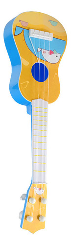 Ukelele De Juguete En Miniatura De 4 Cuerdas, Música Infanti